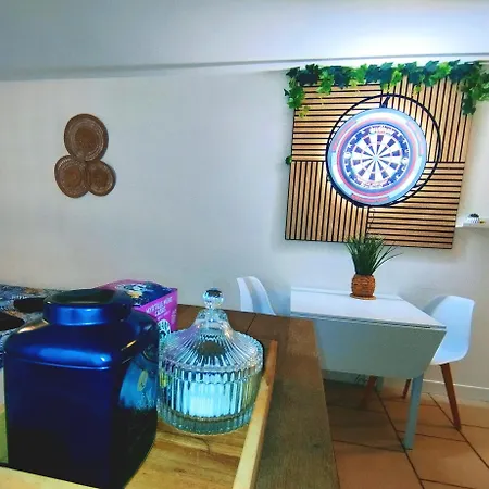 Apartamento studio cosy&fun face aux château fléchettes Gaillon